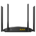 Router Wi-Fi 6, DualBand 2.4Ghz/5GHz, 574+2402Mbps, 4x6dBi, 3 porturi Gigabit - TENDA TND-TX12