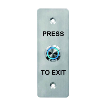 Buton de iesire, montaj ingropat, inox, LED, NO-NC-COM, IP65, 115 x 40 mm CSB-408LW Buton de iesire, montaj ingropat, inox, LED, NO-NC-COM, IP65, 115 x 40 mm CSB-408LW