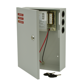 UPS Sursa de alimentare 12V, 5A, back-up in cabinet metalic SDC-12-5B