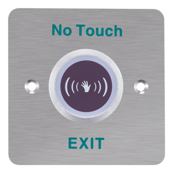 Buton iesire no touch, montaj ingropat, panou frontal Otel inoxidabil - HIKVISION DS-K7P03