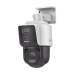 Camera IP PTZ TandemVu, 4MP+MP, 4X, IR 40m DarkFighter, WL 30m - HIKVISION DS-2SE3C404MWG-E14-2.8mm  