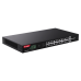 Switch 24 porturi Gigabit PoE, 2 x RJ45 Uplink Gigabit, 2 x SFP Gigabit, 1U - IP-COM G1128P-24-410W  