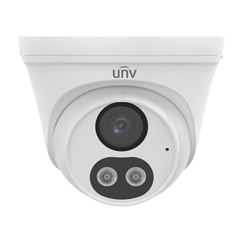 Camera IP ColorHunter Dual-Light 4MP, lentila 2.8mm, IR 30m, WL 30m, Microfon incorporat, SDCard - UNV IPC3614LB-AF28K-DL