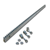MOTORLINE Cremaliera metalica zincata 30x12 mm - lungime 1M CRM4 