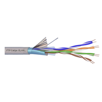 Elan Cablu FTP, cat 5E, CUPRU 100%, 305m ELN-FTP-5E-CU  