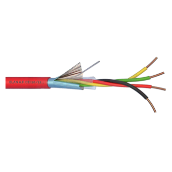 Anti-Incendiu Elan Cablu de incendiu 2x2x0.8mm, ecranat, 100m ELN-2x2x08 