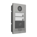 Post exterior videointerfon TCP/IP pentru 2 familii, IR, IK08 - UNV OEU-202S-HMK2