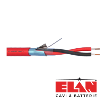 Anti-Incendiu Elan Cablu de incendiu E120 - 1x2x0.8mm, 100m ELN120-1x2x08 