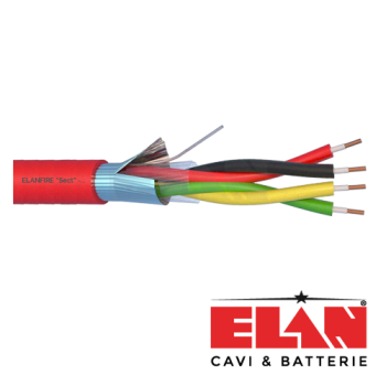 Cablu de incendiu E120 - 2x2x0.8mm, 100m ELN120-2x2x08