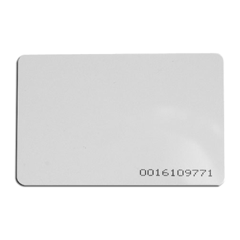 Cartela / Tag CSAccess Cartela de acces EM4100 125KHz, 0.8 mm, cod printat CSC-EM125-08+C 
