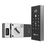 Yala inteligenta, Wi-Fi, multiple metode de deblocare, sonerie incorporata, alarma anti-furt - EZVIZ CS-DL03(WBCP)