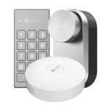Kit incuietoare inteligenta cu hub pentru conexiune internet inclus si scenarii smart - EZVIZ CS-DL01/DL01CP/A3