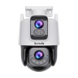 Camera PT Wi-Fi, rezolutie 3+3MP, Dual-Lens, Audio bidirectional, IR/WL 30m, Alarma, IP65 - TENDA TND-CH9-WCA