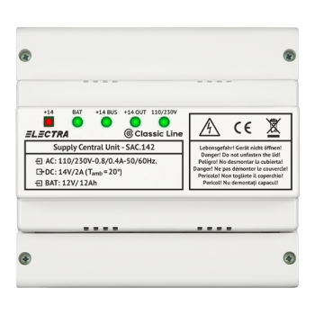 Sursa de alimentare in comutatie cu back-up SAC 142 - ELECTRA SAC.142