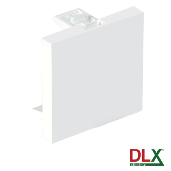 Capac fals pentru aparataj 45x45 mm (2 module) - DLX DLX-245-48 