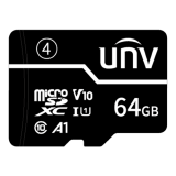 Card memorie 64GB, WHITE CARD - UNV TF-64G-T-C