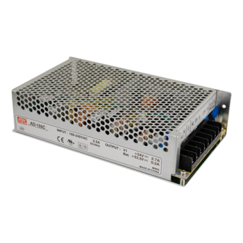 Sursa de alimentare in comutatie, 48 ~ 58V/2.7A, 156W, cu back-up - MEAN WELL AD-155C