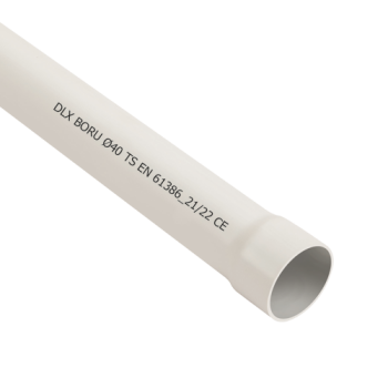 Tub PVC MUFAT D16, 750N, Halogen free, 3m - DLX TRP-805-16  