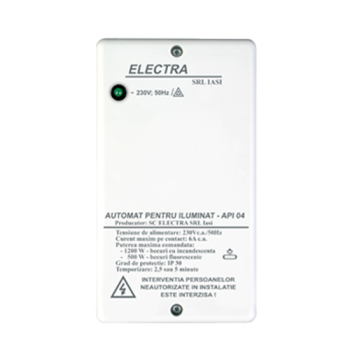Automat pentru iluminat holurile sau scarile de bloc - ELECTRA  API.11A