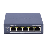 Switch-repeater Gigabit 4 x RJ45 PoE Out af/at, 1 x RJ45 PoE In af/at/bt, Management - HIKVISION DS-3E0505P-E-R