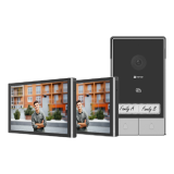 Kit video-interfon 2 familii, 2 x monitor tactil 7, camera 2K, audio, IR 6m, Wi-Fi6 - EZVIZ CS-HP7(3MP,2-Family Kit)