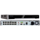 NVR 4K, 16 canale 12MP + 16 porturi PoE - HIKVISION DS-7616NI-I2-16P 