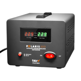 Regulator de tensiune cu servomotor, 500VA, tensiune la intrare 150-260V, delay 6-180s AVR-POLARIS-500VA