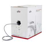 Cablu UTP cat5e 0.45mm, cupru integral, cutie 305 metri - UNV CAB-LC2100B-E-IN