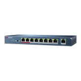 Switch 8 porturi PoE, 1 port uplink- HIKVISION DS-3E0109P-E-M  