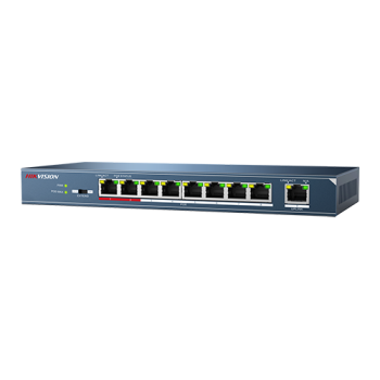 Switch 8 porturi PoE, 1 port uplink- HIKVISION DS-3E0109P-E-M  