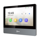 Monitor videointerfon TCP/IP Wireless, Touch Screen IPS-TFT LCD 7inch - HIKVISION DS-KH8350-WTE1  