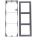 Rama montaj aparent, 3 module, pentru Interfon modular - HIKVISION DS-KD-ACW3  