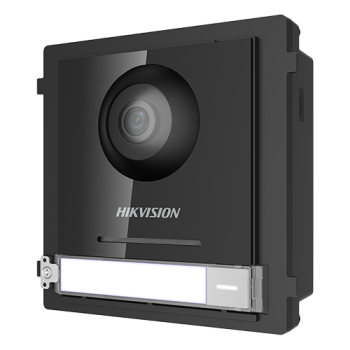 Modul Master pentru Interfonie modulara echipat cu camera video 2MP fisheye si un buton apel - HIKVISION DS-KD8003-IME1  