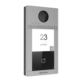 Panou exterior videointerfon TCP/IP pentru 1 familie, Wi-Fi 2.4GHz, control acces integrat - HIKVISION DS-KV8113-WME1  