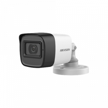Camera analogica Camera 5MP, lentila 2.8mm, IR 30m, AUDIO integrat - HIKVISION DS-2CE16H0T-ITFS-2.8mm 