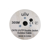 UNV Cables Cablu UTP DE EXTERIOR, cat 6E, CUPRU 100%, tambur 305 metri - UNV CAB-LC3110B-E-IN 
