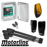 Kit automatizare poarta batanta 2x4m -MOTORLINE LINCE600-KIT  
