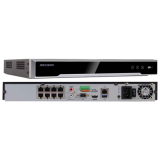 NVR 4K, 8 canale 12MP + 8 porturi PoE - HIKVISION DS-7608NI-I2-8P 