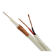 Adaptor TSY Cable Cablu coaxial RG59 + alimentare 2x0.75, 305m, alb TSY-RG59+2X0.75-W  