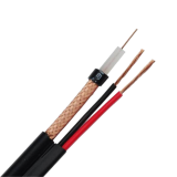Adaptor TSY Cable Cablu coaxial RG59 + alimentare 2x0.75, 305m, negru TSY-RG59+2X0.75-B 