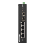 Switch 4 porturi Gigabit PoE, 2 porturi uplink SFP - HIKVISION DS-3T0506HP-E-HS