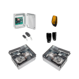 Automatizare ingropata pentru poarta batanta 2x2.5m - MOTORLINE SUBWING700-KIT  