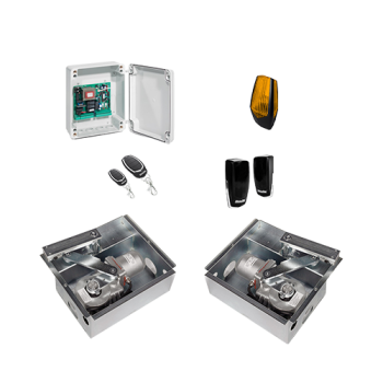 Automatizare ingropata pentru poarta batanta 2x2.5m - MOTORLINE SUBWING700-KIT  