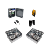 Automatizare ingropata pentru poarta batanta 2x2.5m - MOTORLINE SUBWING724-KIT  