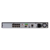 NVR 4K AcuSense 8 canale 12MP, 8 porturi PoE - HIKVISION DS-7608NXI-I2-8P-S 