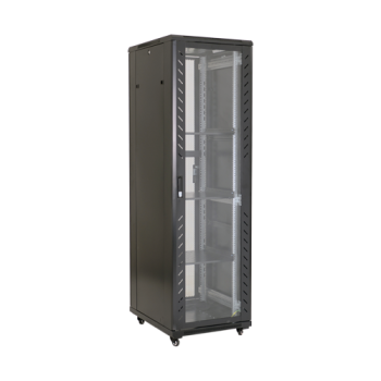 Rack podea 42U 19 800x1000, negru - ASYTECH Networking ASY-42U-8010S 