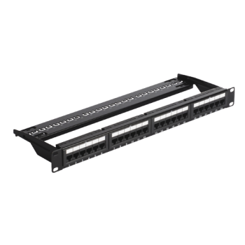 Patch Panel 1U, UTP cat5e, 24 porturi RJ45 - ASYTECH Networking ASY-PP-UTP5E-24  