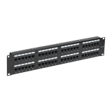 Accesoriu rack Patch Panel 2U, UTP cat5e, 48 porturi RJ45 - ASYTECH Networking ASY-PP-UTP5E-48 