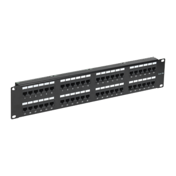 Patch Panel 2U, UTP cat5e, 48 porturi RJ45 - ASYTECH Networking ASY-PP-UTP5E-48  