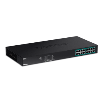 Switch 16 porturi Gigabit PoE+ 246W - TRENDnet TPE-TG160G  
